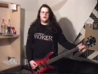 Meshuggah recording bass for destroy erase improve