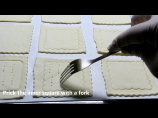 How to make pastry! apple cherry potato cheese puff pastry