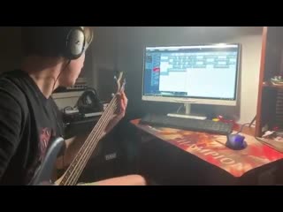 Morphogenetic malformation bass recording session