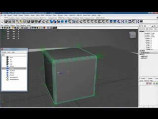 Ледяной куб (tutorial ice cube in maya)