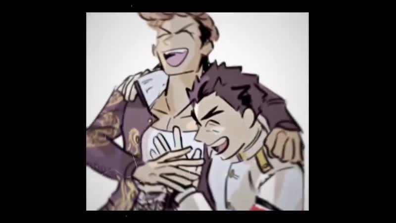⇴ danganronpa; kiyotaka ishimaru ✛ mondo oowada ✛ishimondo