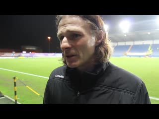 I thought the players did themselves proud gareth ainsworth gives his assessment on narrow defeat to oxford