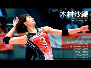 Top 15 best volleyball spikes by saori kimura 木村沙織