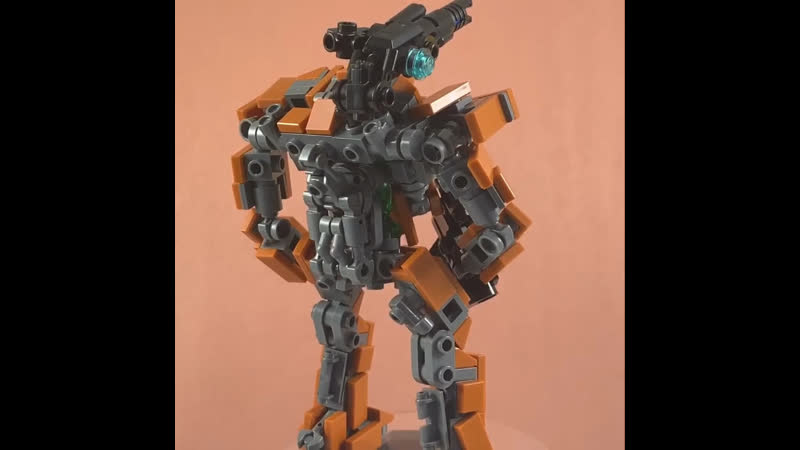 Самоделка лего робот lego mech