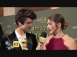 Ben whishaw admits hes a little bit drunk after golden gl