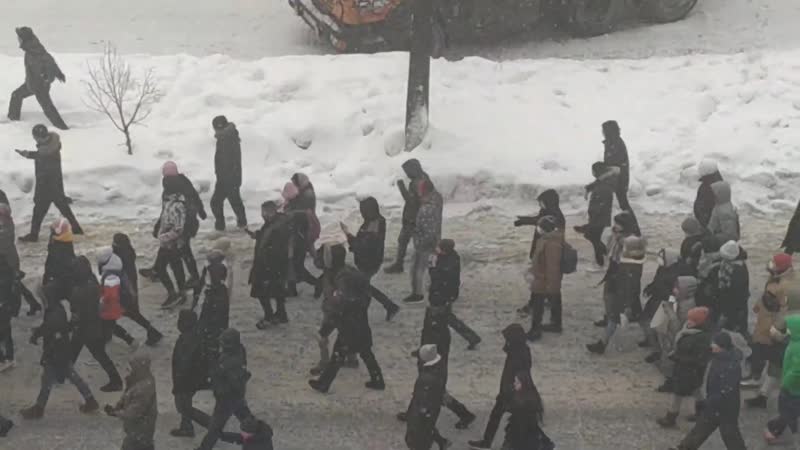 Шествие в ижевске 23 января