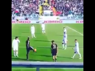 There was a break in play during juventuss 3 2 win at carpi