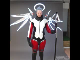 Мy animatronic mercy cosplay made from real metal!