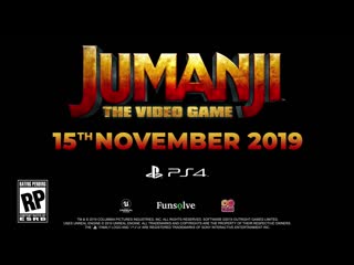 Jumanji the video game announce trailer ¦ ps4