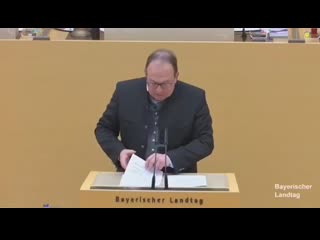 Diese bemerkenswerte rede von markus plenk im landtag hat ihnen der br vorenthalten