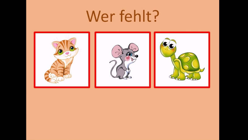 Haustiere wer fehlt?