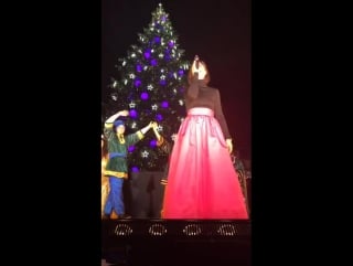 Illumination et live de natasha st pier à strasbourg [25 11 2016]