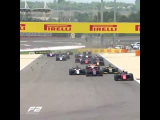 A flying start from felipe drugovich in bahrain gp feature race 2020 f2