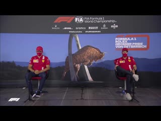 Пресс конференция четверг гп австрии 2020 sebastian vettel on his ferrari career to date 2020 austrian grand prix