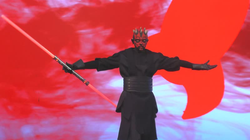 Cosplay darth maul (star wars, episode i) dark side / starcon 2023 /