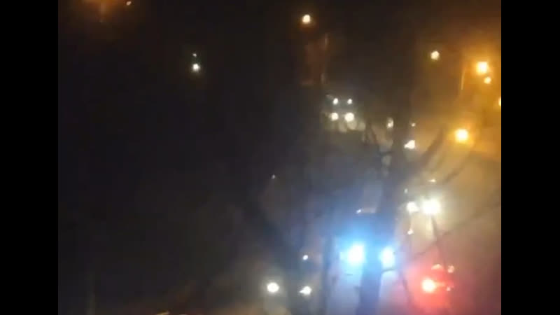 Передвижение военной тяжелой техники в донецке