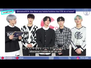 191206 cix q a with fix ¦ 6cast