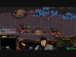 Starcraft zerg campaign speedrun wr 1 45 33 by mrllamasc