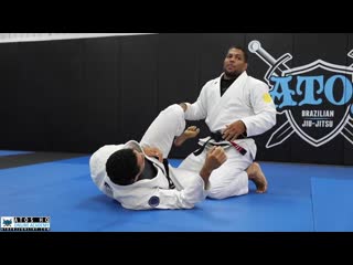 Andre galvao over under pass trapping opponents leg