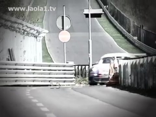 Toto wolff record and crash on nürburgring