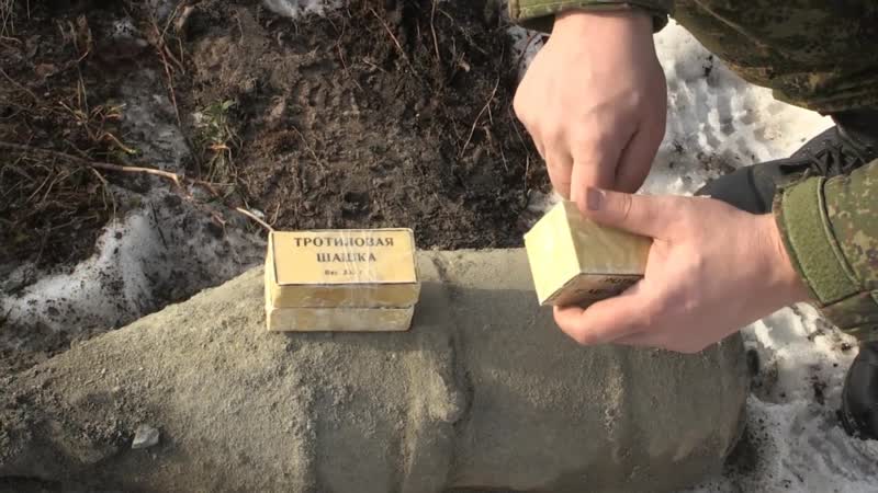 Саперы северного флота обезвредили авиационный боеприпас времен великой отечественной войны