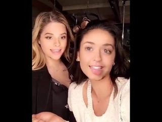 Sasha pieterse on shay mitchell's snapchat (#emison)
