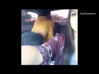 Best twerk in car compilation the mos beautiful girls 2015