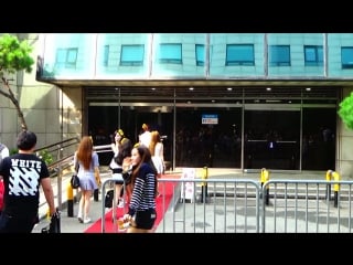 [fancam] 150807 t ara arriving at music bank
