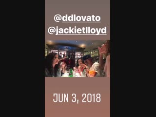 Demi via instagram story (danivitale)