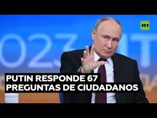 Relaciones con occidente, ucrania y dolarización en argentina conclusiones clave de la conferencia de prensa de putin