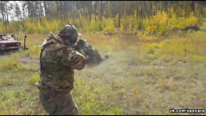 Огневая стресс тренироа бойцов собр