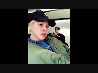 190215 bts update a video before the private flight take off to fukuoka japan