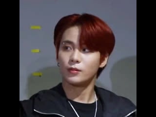 The gems under his eyebrow, the way his hair is styled, this was definitely one of jongho’s best looks