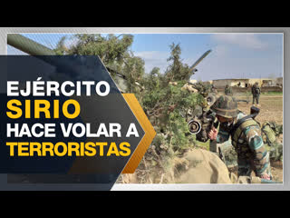 Ejército sirio hace volar a terroristas