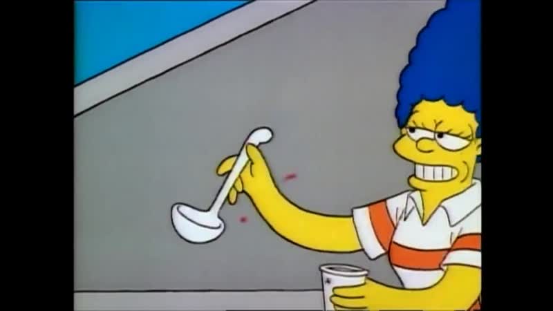 Marge gets drunk / мардж напивается (the simpsons / симпсоны)