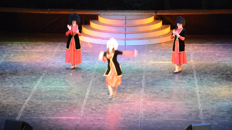 Ансамбль "иверия" г краснодар танец горянок