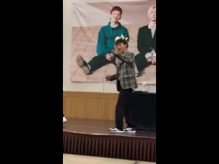 「fancam」180416 exo cbx @ bexco convention hall in busan / 'blooming days' fansign