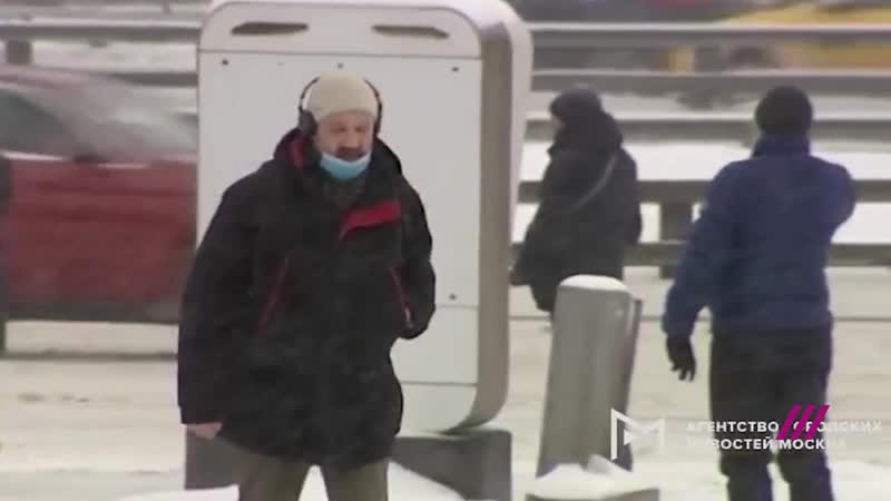 На москву обрушился циклон