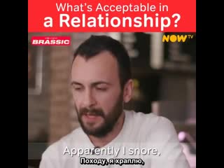 Brassic cast about relationship things (rus sub)