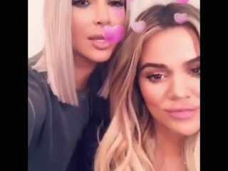 Khloe & kim kardashian