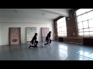 Hip hop + contemporary оля васильева и даша scaryfaceeez