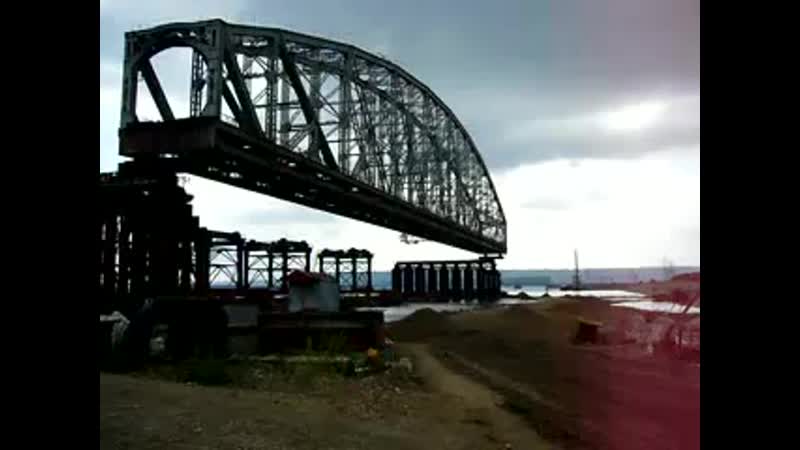 Ульяновский пролет моста падает!!!