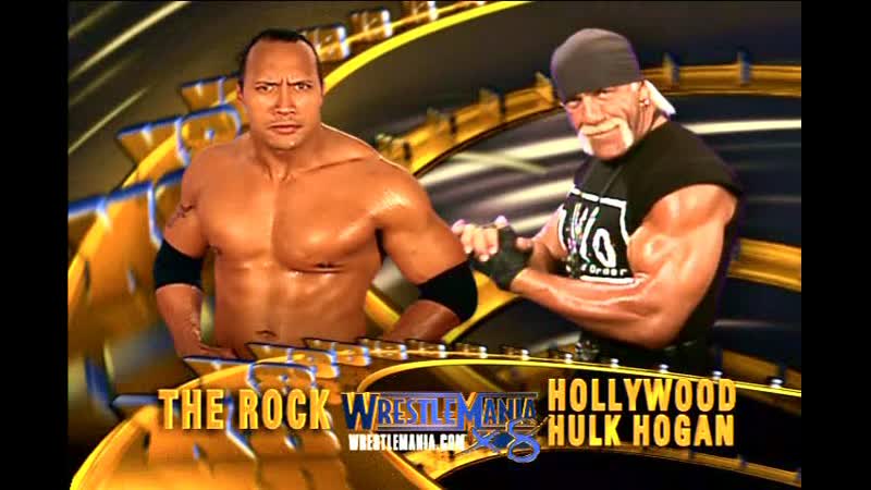 Дуэйн (скала) джонсон vs халк хоган