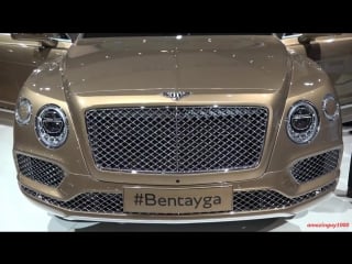 Bentley bentayga – dubai motor show 2015