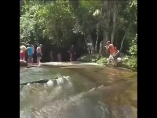 Cachoeira do tabogã em paraty no rio de janeiro