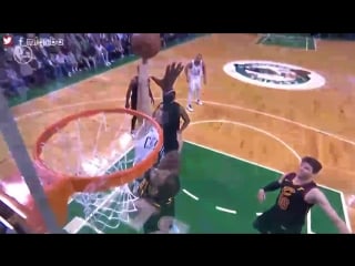 Jayson tatum epic dunk on lebron james celtics vs cavaliers game 7