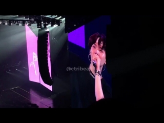 (fancam) 180909 suga's ending ment @ bts world tour “love yourself” in los angeles day 4