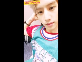 [фейсбук] 150723 got7 now уставший, но сексуальный марк