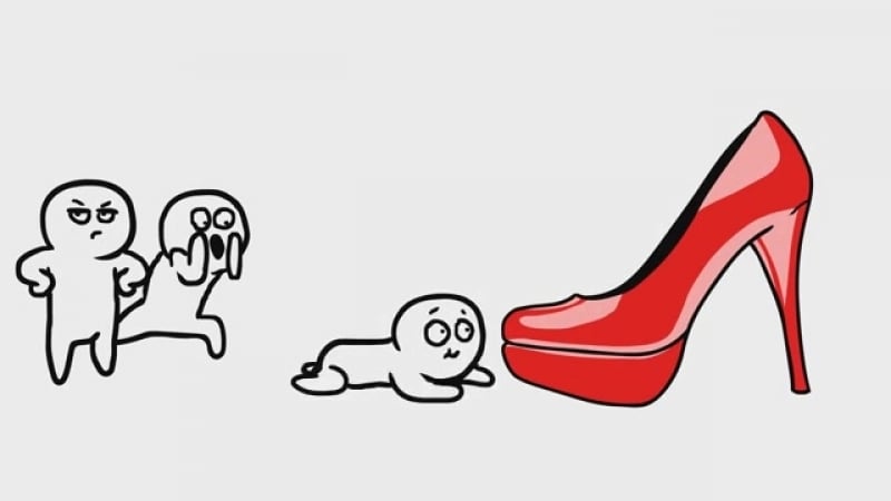 Не лезь блть дебил (смешное видео, хорошее настроение, юмор, семья, отношения, друзья, каблук, под каблуком, предупреждение)