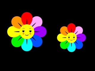 Baby sensory rainbow fun baby video with music porn visual stimulation
